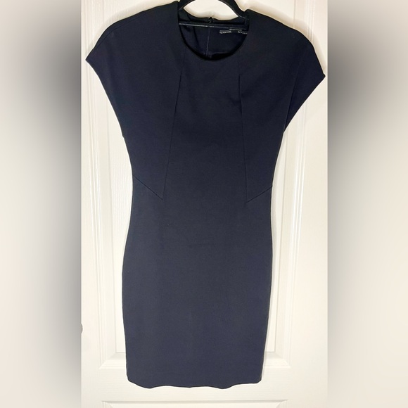 AllSaints Daphne Dress Black 4 - Picture 4 of 11